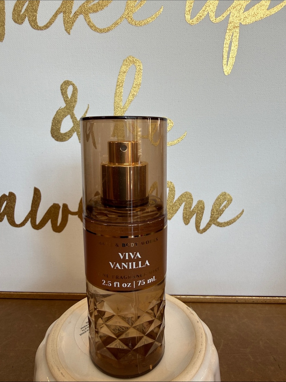 Viva Vanilla Bath and Body Works BBW travel mini